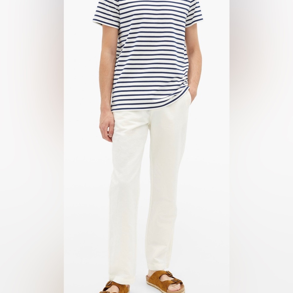 Orlebar Brown Telford Straight-leg cotton-blend trousers